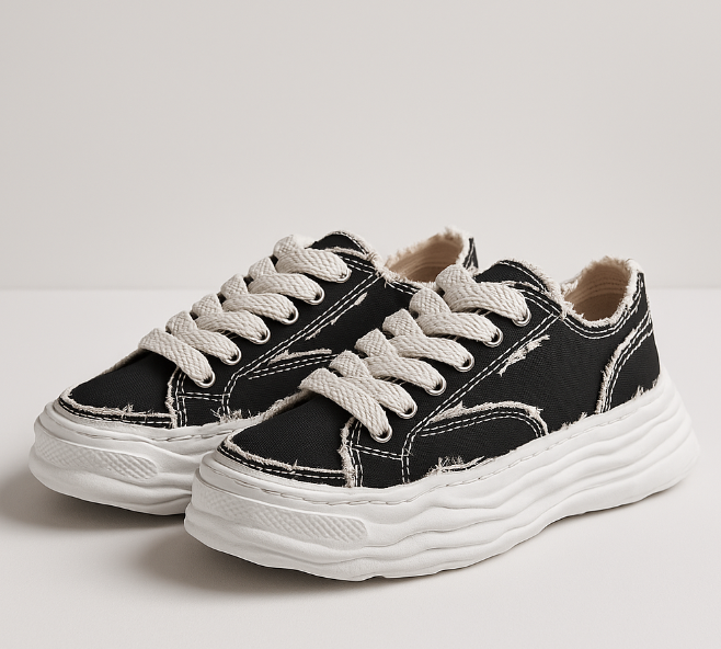 Maison Mihara Yasuhiro Black White | מייסון מיהרה יאסוהירו