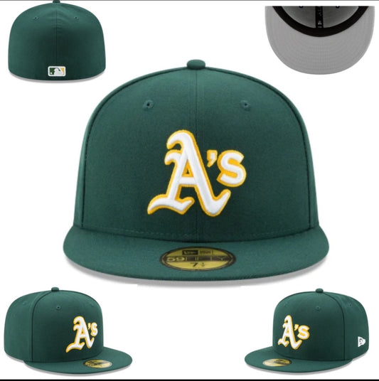 New Era 59FIFTY Oakland Athletics Batting Practice 2023 Fitted Hat