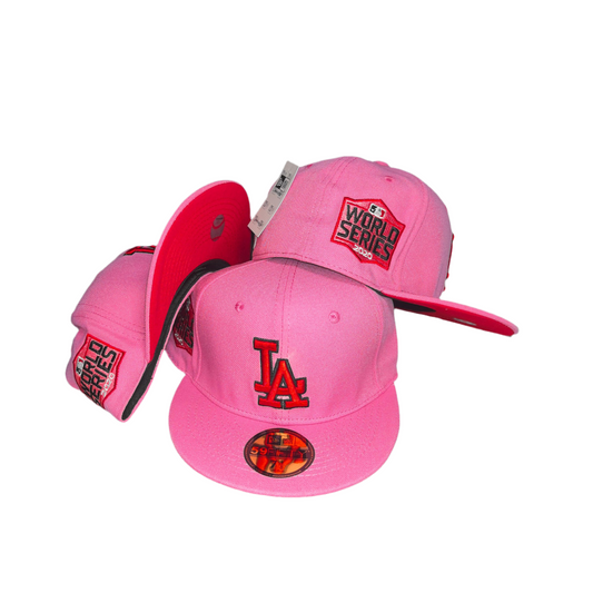 Los Angeles New Era-pink  | כובע